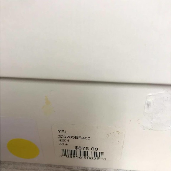 YVES SAINT LAURENT DIVINE 105 EEL PUMPS 36.5 - Picture 8 of 8